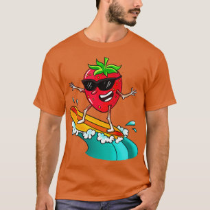 T-shirt Surf aux fraises