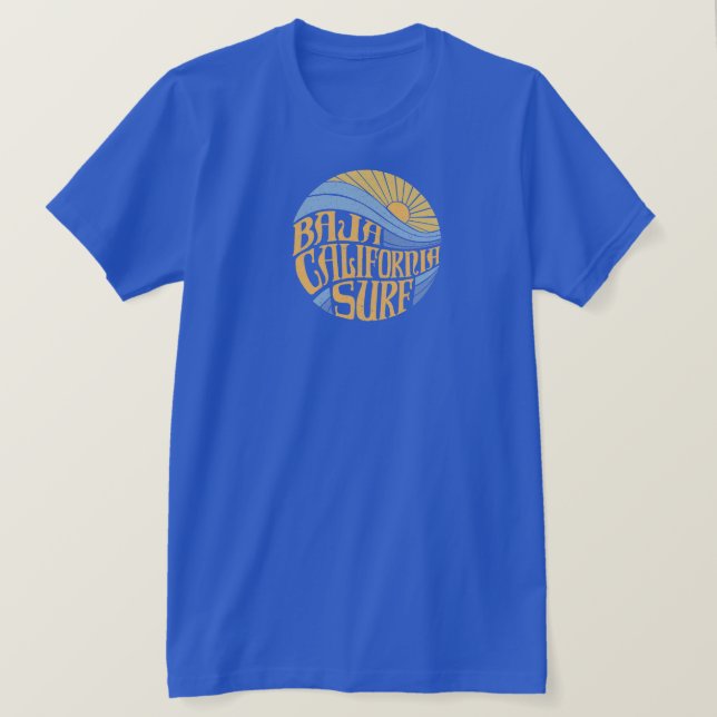 T-shirt SURF BAJA CALIFORNIA (Design devant)