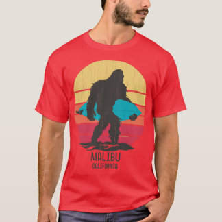 T-shirt Surf Bigfoot Malibu Californie