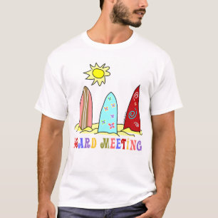T-shirt surf Board Surfing