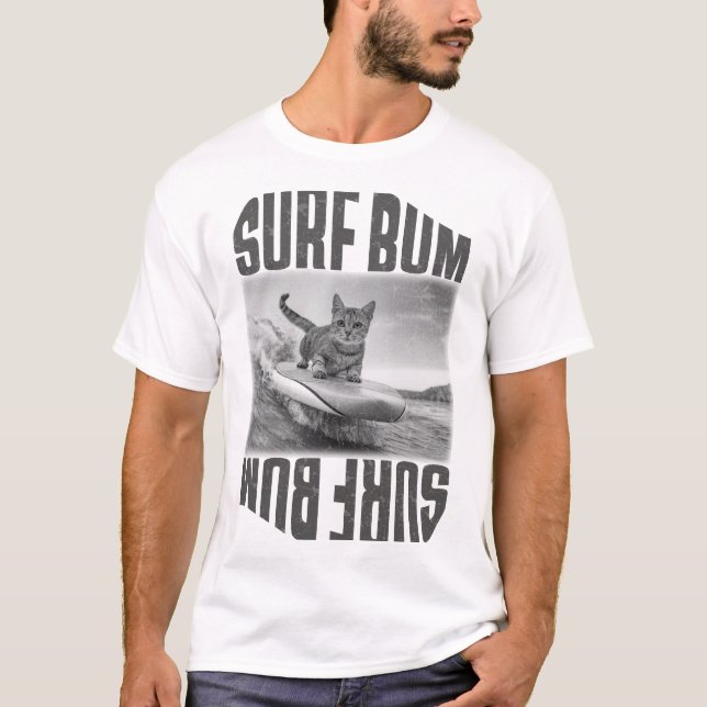 T-shirt surf bum (Devant)