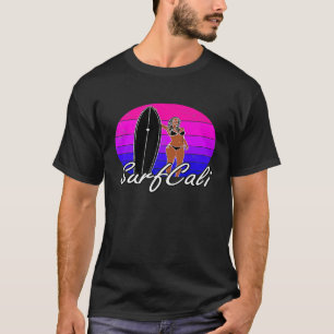 T-shirt Surf California Surfer Surf Vêtements Hommes Femme