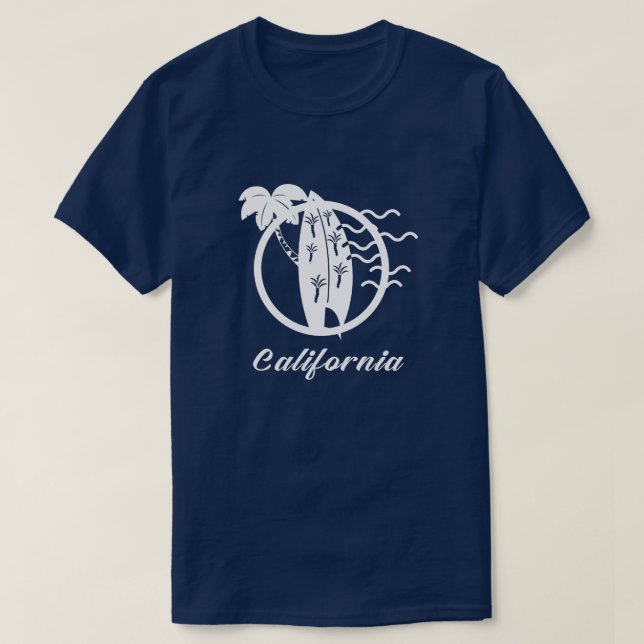 T-shirt Surf californien (Design devant)