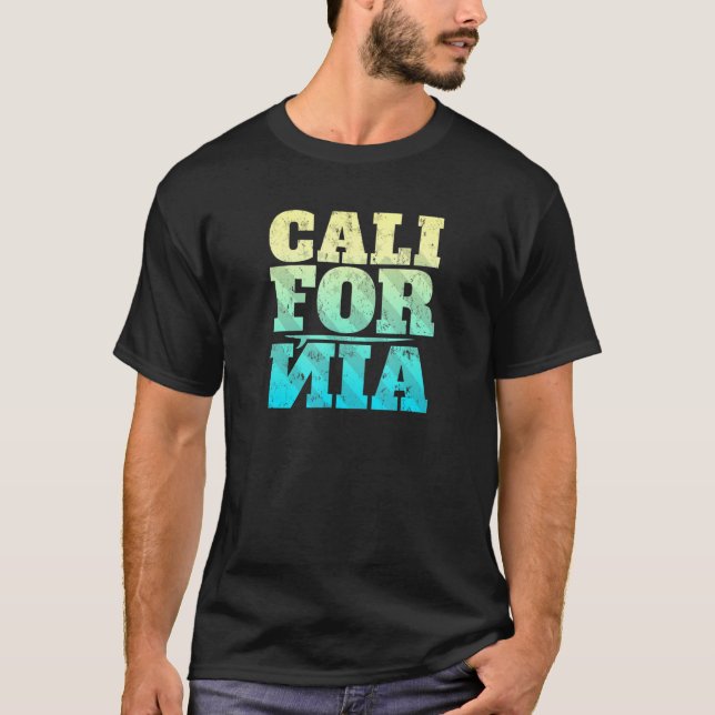 T-shirt Surf californien (Devant)