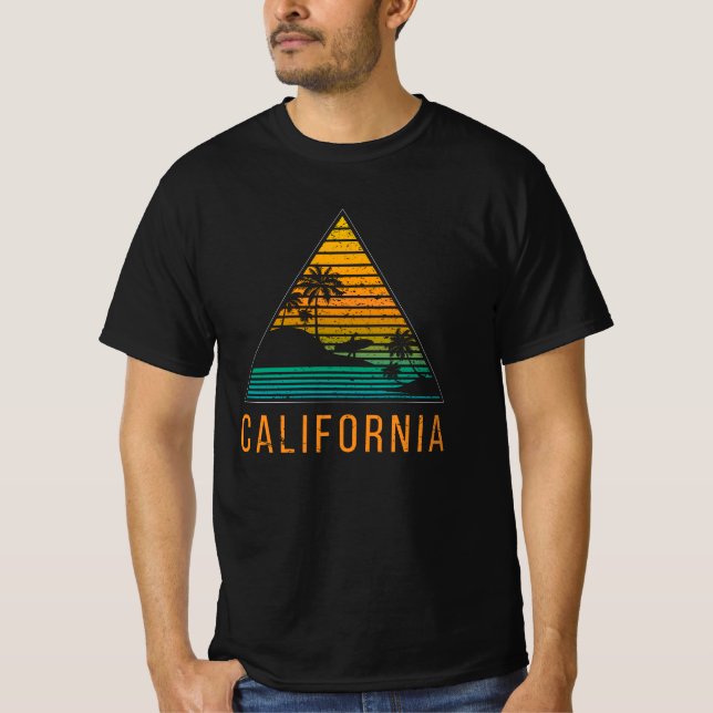 T-shirt Surf californien (Devant)