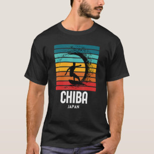 T-shirt Surf Chiba Japon Plage Vintage Retro Surf