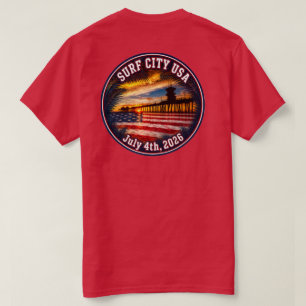 T-shirt SURF CITY USA - 4 juillet 2026