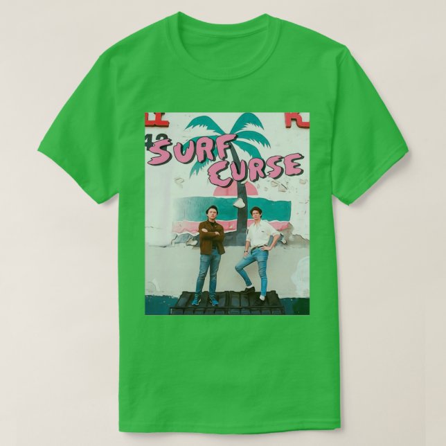T-shirt Surf curse oil painting design (Design devant)