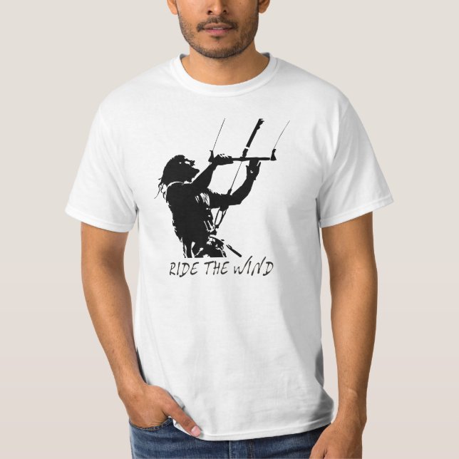 T-shirt Surf de cerf-volant (Devant)