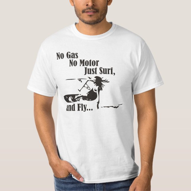 T-shirt Surf de cerf-volant (Devant)