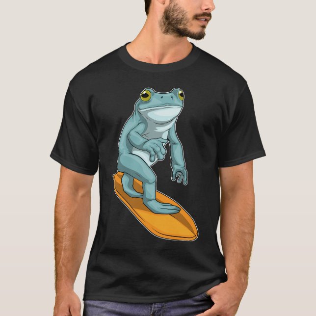 T-shirt Surf de la grenouille (Devant)