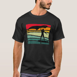 T-shirt Surf de l'aile à huile vintage aile Wingfoiler Wi