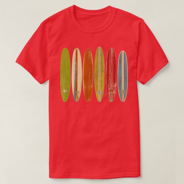 T-shirt Surf de Longboard (Design devant)