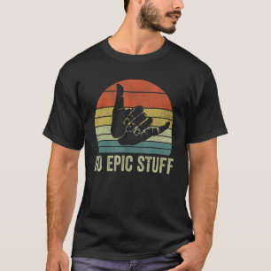 T-shirt Surf De Plage Do Epic Stuff Planche À Voile Surf H
