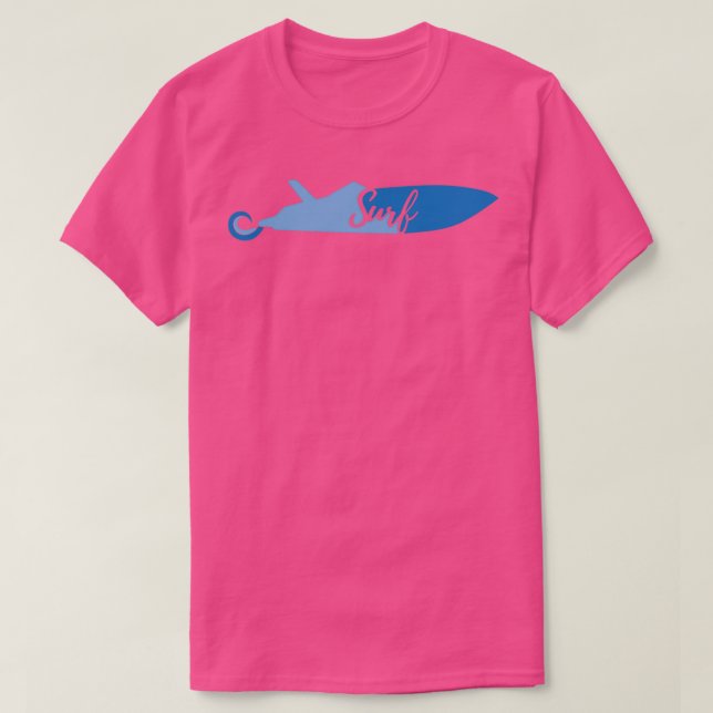 T-shirt surf de sillage surf surf surf 1 (Design devant)