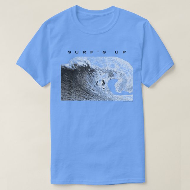 T-shirt Surf de surf Barrel Wave (Design devant)