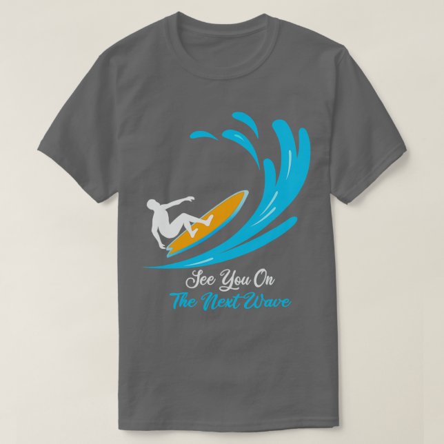 T-shirt Surf de surf Surf Surf Ocean (Design devant)