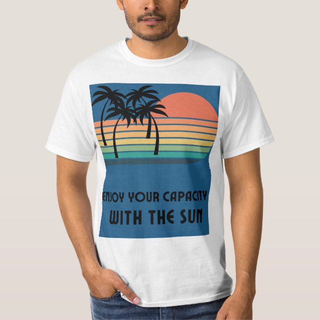 T-shirt Surf d'été (Devant)