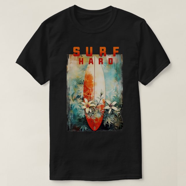 T-shirt Surf dur (Design devant)