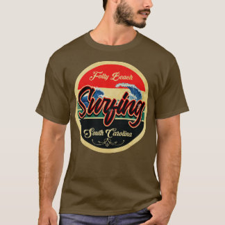 T-shirt Surf Folly Beach South