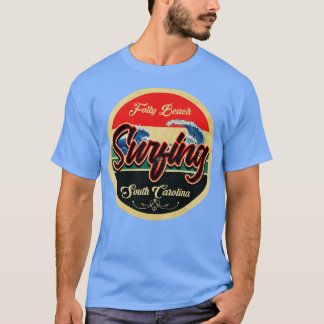 T-shirt Surf Folly Beach South