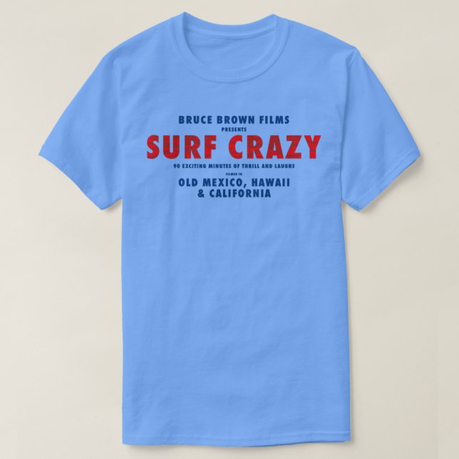 T-shirt Surf fou (Design devant)