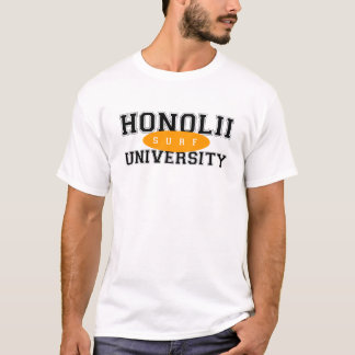 T-shirt Surf Hawaï d'université de Honolii