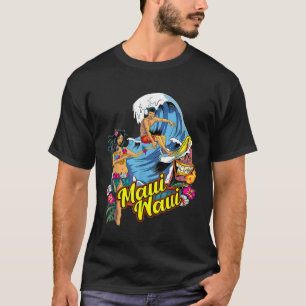 T-shirt Surf Hawaii de Maui Waui Wowie
