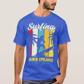 T-shirt Surf Jaws Peahi Maui Hawaii