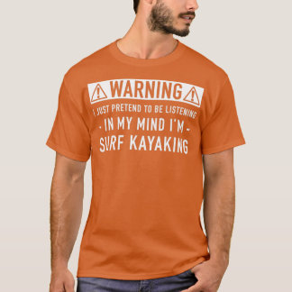 T-shirt Surf kayak cadeau
