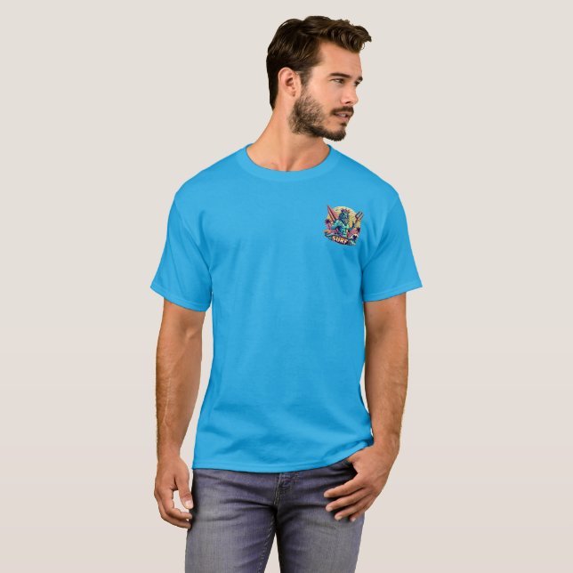 T-shirt SURF King Neptune (Devant entier)