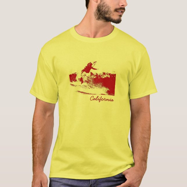 T-shirt Surf la Californie (Devant)