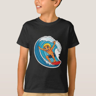 T-shirt Surf les vagues - Voyagez dans le style