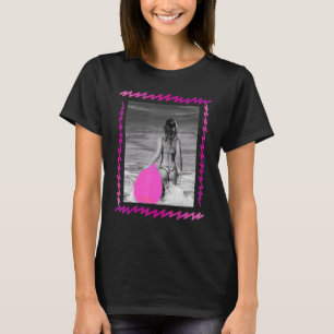 T-shirt Surf Life Babe 80s Retro Vintage Style Graphics