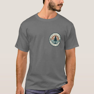 T-shirt Surf - Mer - Terre, Réserve - Respect Logo pour