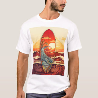 T-shirt surf n'Roll