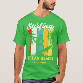 T-shirt Surf Ocean Beach San Francisco Californie
