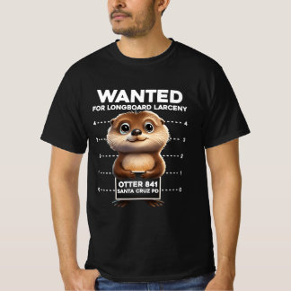 T-shirt Surf Otter 841 Recherché pour Long Board Larceny F