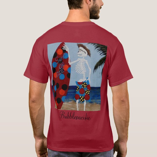 T-shirt Surf ou mort (Dos)