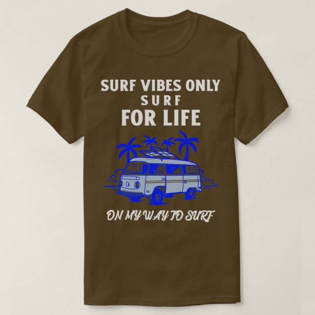 T-shirt Surf pour la vie (Design devant)