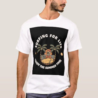T-shirt Surf pour la vie - Summer Vibes Tee