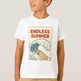 T-shirt Surf, Pour Toujours L'Été !