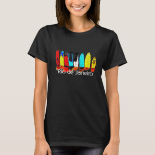 T-shirt Surf Rio de Janeiro Brésil Hommes Femmes Enfants