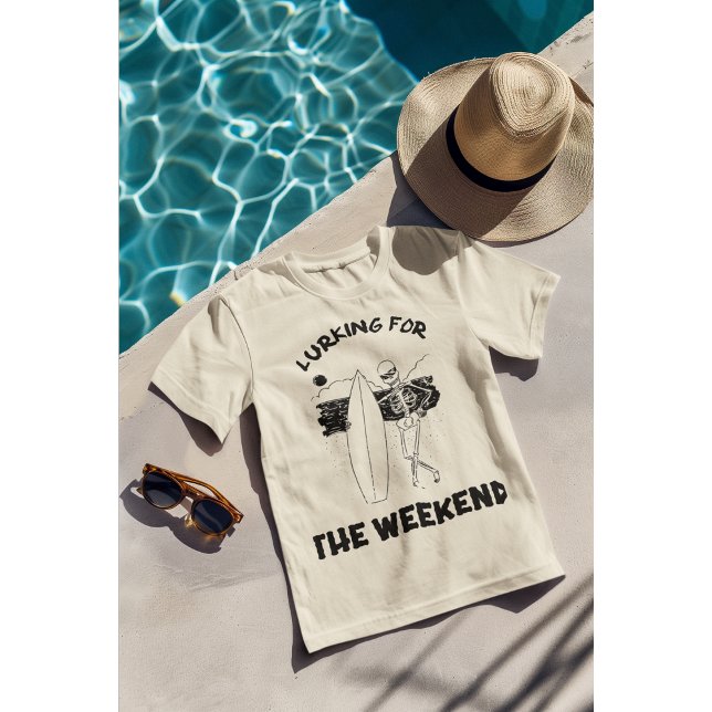 T-shirt Surf’s Up Skeleton Surboard Skater / Beachwear (Créateur téléchargé)