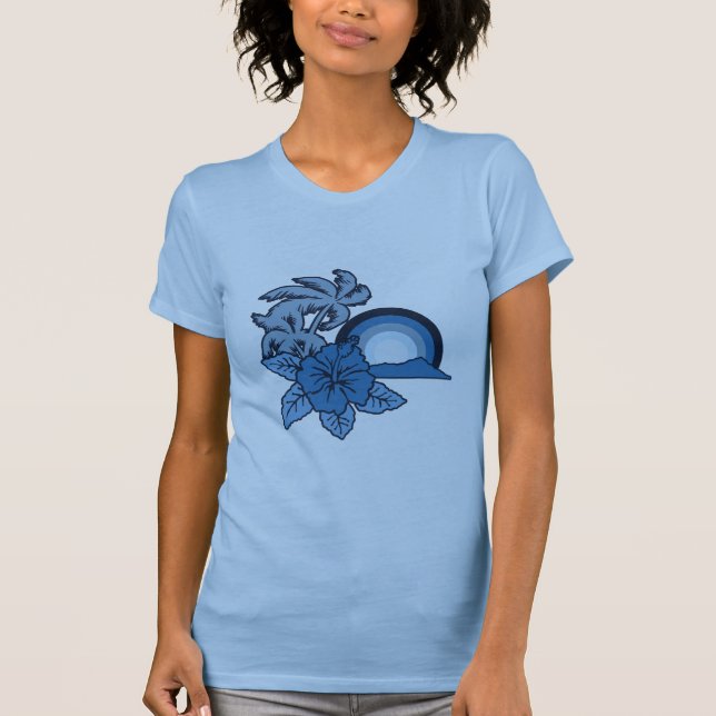 T-shirt Surf Safari Dames Tee (Devant)