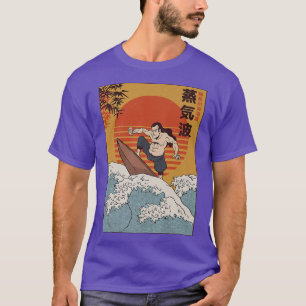 T-shirt Surf Samurai l traditionnel japonais Ukiyoe Art
