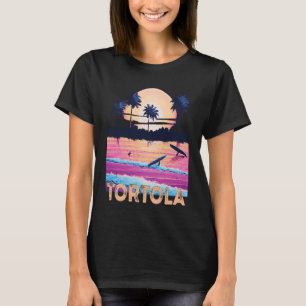 T-shirt Surf souvenir Tortola B V I