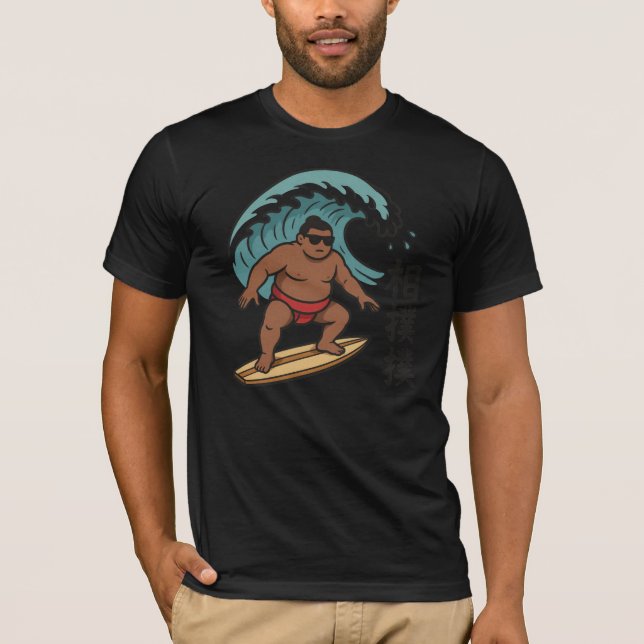 T-SHIRT SURF SUMO (Devant)