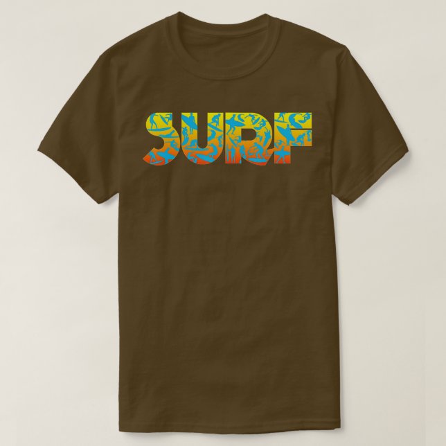 T-shirt Surf Surf Surf (Design devant)