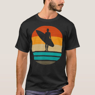 T-shirt Surf Surf Surf Surf Sunset les années 70 80s Surfe